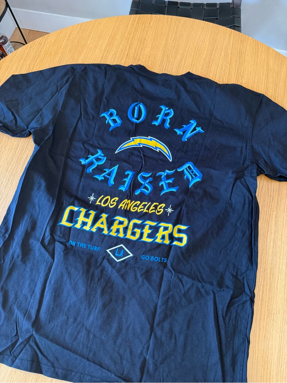 Born and Raised X LA Chargers size XXL